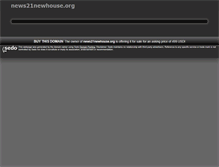 Tablet Screenshot of news21newhouse.org